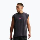 Pánske tréningové tričko Nike Sleeveless T-Shirt black/hyper pink