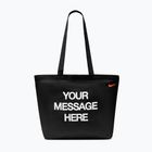 Taška Nike Heritage "Your Message Here" Tote 22 l black/white/safety orange