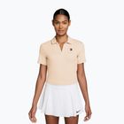 Koszulka tenisowa damska Nike Court Heritage Cropped Polo chalk