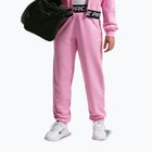 Detské nohavice Nike Pro Fleece pink rise/pink rise/black/white