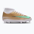 Detské kopačky Nike Jr. Mercurial Superfly 11 Club "Kylian Mbappé" metallic gold/green glow