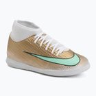 Detské kopačky Nike Jr. Mercurial Superfly 11 Club "Kylian Mbappé" metallic gold/green glow