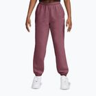Detské nohavice Nike Sportswear Studio Fleece pink smoke/white