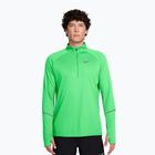 Pánska bežecká mikina Nike Miler Dri-Fit UV 1/2 Zip illusion green