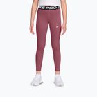 Detské legíny Nike Pro pink smoke/white