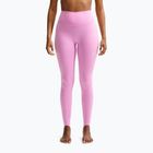 Dámske tréningové legíny Nike One pink rise/white