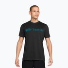 Pánske bežecké tričko Nike Dri-Fit Running T-Shirt black/bright spruce