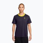 Pánske tenisové tričko Nike Court Advantage purple dynasty/lemon venom/lemon venom