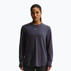 Dámske tréningové tričko longsleeve Nike One Relaxed Dri-Fit gridiron/white