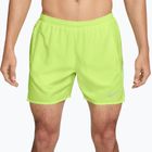 Pánske šortky Nike Miler Dri-Fit Brief Lined 5" light lemon twist