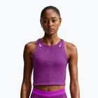 Dámske bežecké tričko Nike AeroSwift vivid purple/purple pulse