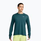Pánske bežecké tričko longsleeve Nike Miler bright spruce