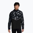 Pánska bežecká bunda Nike Miler Repel UV Printed black/black