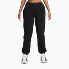 Dámske nohavice Nike Studio Fleece total black/sail