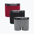 Detské bokserky Jordan JHB Flight Cotton Essential 3 pairs gym red