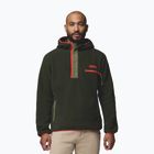 Pánska fleecová mikina Columbia Helvetia II Hoodie Greenscape