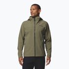Pánska softshellová bunda Columbia Tennen Mountain Hooded Softshell stone green
