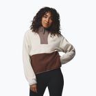 Dámska fleecová mikina Columbia Sequoia Grove II Half Zip Fleece dark stone/tobacco/iron