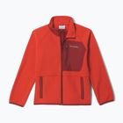 Detská fleecová mikina Columbia Fast Trek V Full Zip super sonic/red oxide