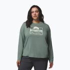 Dámske tričko longsleeve Columbia Parsons Point LS Graphic Tee sedona sage heather/all terrain