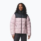 Dámska zateplená bunda Columbia Puffect III Full Zip mineral pink/black