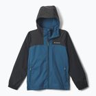 Detská nepremokavá bunda Columbia Rainy Trails III Fleece Lined phoenix blue/black
