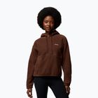Dámska fleecová mikina Columbia Timber Meadow MTR Fleece Hoodie tobacco