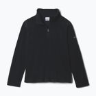 Detská fleecová mikina Columbia Glacial Fleece Half Zip Black