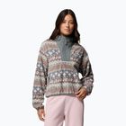 Dámska fleecová mikina Columbia Sequoia Grove II Printed Half Zip Iron Wizard Island