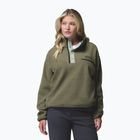 Dámska fleecová mikina Columbia Helvetia II Cropped Half Snap Fleece stone green/safari