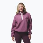 Dámska fleecová mikina Columbia Helvetia II Cropped Half Snap Fleece antique mauve/mineral pink