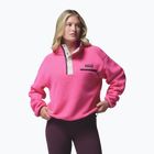 Dámska fleecová mikina Columbia Helvetia II Cropped Half Snap Fleece nico/dark stone