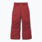 Detské lyžiarske nohavice Columbia Bugaboo IV red oxide