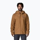 Pánska nepremokavá bunda Patagonia Insulated Boulder Fork Rain deer brown