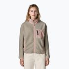 Dámska fleecová mikina Patagonia Synchilla oatmeal heather w/pink frost