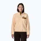 Dámska fleecová mikina Patagonia Lightweight Synchilla Snap-T Pullover natural