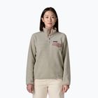 Dámska fleecová mikina Patagonia Lightweight Synchilla Snap-T Pullover oatmeal heather w/moonrise taupe