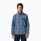 Pánska fleecová mikina Patagonia Lightweight Synchilla Snap-T Pullover deep freeze: forge grey