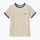 Dámske tričko Patagonia Fitz Roy Foothills Ringer Tee undyed natural