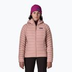 Dámska páperová bunda Patagonia Down Sweater Hoody moonrise taupe