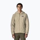 Pánska zateplená bunda Patagonia Nano Puff Hoody weathered stone
