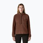 Dámska fleecová mikina Patagonia Retro Pile Marsupial berm brown