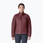 Dámska páperová bunda Patagonia Down Sweater dark ruby