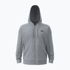 Pánska mikina Under Armour Flex Fleece Full Zip mod gray/black