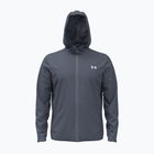 Pánska tréningová bunda Under Armour Tech Utility Woven Jacket downpour gray/white