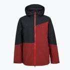 Pánska lyžiarska bunda Columbia Iceberg Point II red oxide/black