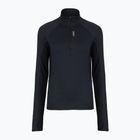 Dámska bežecká mikina HOKA Skyform Half Zip black heather