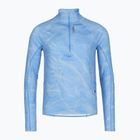 Pánska bežecká mikina HOKA Skyform Half Zip CLF PRT mineral blue