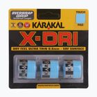 Omotávka na squashovú raketu Karakal X-Dri Grip 3 ks modrá.