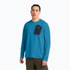 Pánske tričko longsleeve Jack Wolfskin Prelight Trail Crew aurora blue